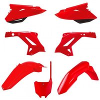 Polisport Restyle Plastics Kit - Honda CR 125/250 2000-01 To CRF450R 2023-24 - Red