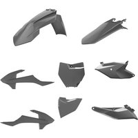 Polisport Plastics Kit With Airbox Covers - KTM SX85 2018-2024 - Nardo Grey
