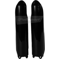 Polisport Forks Guards - Yamaha YZ 125/250 2008-14, YZF 250/450 2008-09 - Black