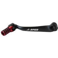 Apico Elite Gear Pedal - Honda CRF150R 2007-22 - Black/ Red