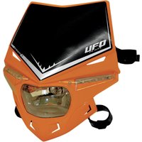 Image of PF01715#127 - PF01715#127 - UFO Stealth 12V Headlight With LED Side Lights - Orange