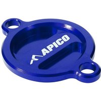 Apico Oil Filter Cover - Husqvarna FC 250/350 & FE 250/350 2014-24 - Blue