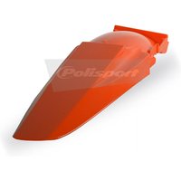 Image of Polisport Rear Fender - KTM SX/EXC125 1998-2003, SX/EXC525 2000-03 - Orange