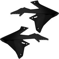 Image of Polisport Radiator Scoops - Suzuki RMZ250 2019-23, RMZ450 2018-23 - Black