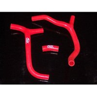 Image of SCRF4509YR - SCRF4509YR - KSX Silicon Radiator Hose Kit - Honda CRF450R & CRF450X 2009-12 - Red