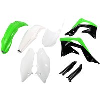 Image of KAKIT220F@999 - UFO Full Plastics Kit - Kawasaki KXF450 2013-15 - OEM