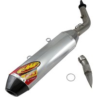 045628 - 045628 - FMF Factory 4.1 RCT Slip-On Silencer With Carbon End Cap - KTM SXF 350/450 & Husqvarna FC 350/450 2019-2022