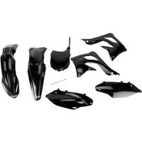 KAKIT220F@001 - KAKIT220@001 - UFO Full Plastics Kit - Kawasaki KXF450 2013-15 - Black