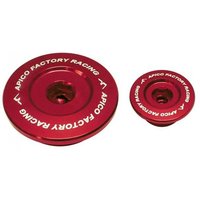 Apico Engine Plugs - Suzuki RMZ250 2007-22, RMZ450 2005-22 - Red