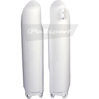 Polisport Forks Guards - Yamaha YZ 125/250 2008-14, YZF 250/450 2008-09 - White