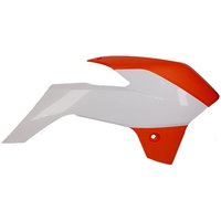 Polisport Radiator Scoops - KTM SX85 2013-17 - Orange/ White