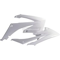 Polisport Radiator Scoops - Honda CRF250R 2010-13, CRF450R 2009-12 - White