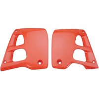 HO02625#121 - HO02625#121 - UFO Radiator Scoops - Honda CR125 1991-92, CR250 1990-91 - CR Orange