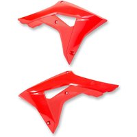 HO04682#070 - HO04682#070 - UFO Radiator Scoops - Honda CRF450R & CRF450RX 2017-18 - Red