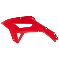 Polisport Radiator Scoops - Honda CRF250RX 2022-23, CRF450RX 2021-23 - Red