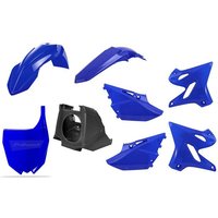 Image of Polisport Plastics Kit - Yamaha YZ 125/250 2002-14 Restyle Kit To 2015-19 - Blue