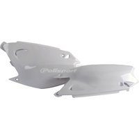 Image of Polisport Side Panels - Kawasaki KX 125/250 2003-08 - White