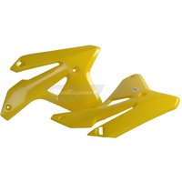 Polisport Radiator Scoops - Suzuki RMZ450 2007 - Yellow