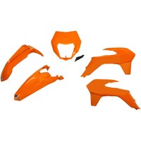 Image of KTKIT524F@127 - KTKIT524@127 - UFO Full Plastics Kit - KTM EXC 125/200/250/300/450/500 2014-16 - Orange