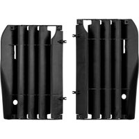 Image of Polisport Radiator Louvres - Honda CRF250R 2010-13 - Black