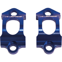 Apico AJP & Braktec Master Cylinder Clamp Set - Blue