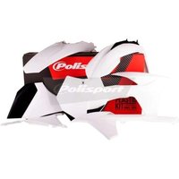 Polisport Standard Enduro Plastics Kit - KTM EXC/EXC-F 2012-13, SX 2011 - White