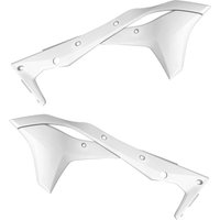Image of Polisport Radiator Scoops - Kawasaki KXF250 2017-20 - White