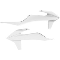 Polisport Radiator Scoops - KTM SX/SXF/XC-F 2019-22, EXC/EXCF/XC-W 2020-23 - White