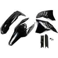 KTKIT511F@001 - KTKIT511@001 - UFO Standard Plastics Kit - KTM EXC 125/200/250/300/450/530 2009-10 - Black