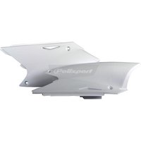 Polisport Side Panels - Kawasaki KXF250 2004-05, Suzuki RMZ250 2004-06 - White