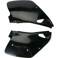 Image of KA02745#001 - UFO Side Panels - Kawasaki KX 125/250 1992-93 - Black