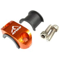 Image of Apico Master Cylinder Perch Rotator Clamp - Orange