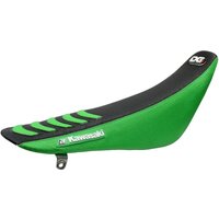 1421H - Blackbird Double Grip 3 Seat Cover - Kawasaki KX 125/250 2003-08 - Green/Black