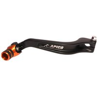 Apico Elite Trials Gear Pedal - Montesa Cota 300RR 2017-21, 4RT 2005-21 - Short - Black/ Orange