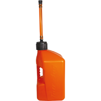 Tuff Jug 10 Litre Fuel Can With Standard Cap & Auto Spout - Orange/Orange