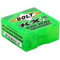 Bolt Hardware Plastics Fastener Kit - Kawasaki KXF250 2021-2025, KXF450 2019-2025, KX250/450XC 2021-2025