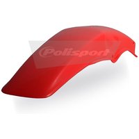 Polisport Rear Fender - Honda CR125 1993-97, CR250 1992-96 - Fluro Red