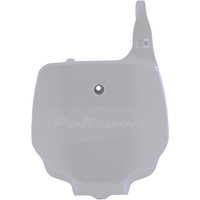Polisport Front Number Board - Kawasaki KX 85/100 2001-13 - White