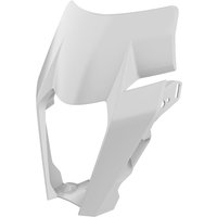Image of Polisport Headlight Surround - KTM EXC/EXC-F/XC-W/XCF-W 2017-19 - White