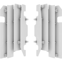 Image of Polisport Radiator Louvres - Honda CR 125/250 2000-04, CRF450R 2003-04 - White
