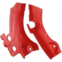 Polisport Frame Protectors - Honda CRF250R & CRF250RX 2022-23, CRF450R & CRF450RX 2021-23 - Red
