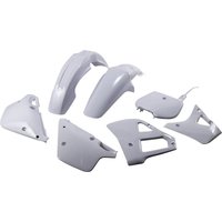 YAKIT296F@999 - YAKIT296@999 - UFO Full Plastics Kit - Yamaha YZ125 1992 - White (OEM)