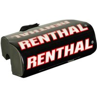 Image of Renthal Trials Fat Bar Handlebar Pad - Black White/Red