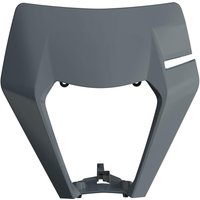 Image of Polisport Headlight Surround - KTM EXC/EXC-F/XC-W/XCF-W 2017-19 - Grey