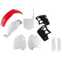 Image of HOKIT089F@999W - UFO Full Plastics Kit - Honda CR500 1995-2000 - OEM