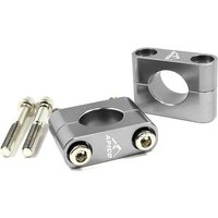 Apico Trials Oversized Fat Bar (28.6mm) Handlebar Mounting Kit - Titanium