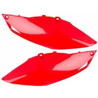 Polisport Side Panels - Honda CRF250R 2014-17, CRF450R 2013-16 - Red