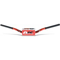 Image of R00101BC-RW - Neken Radical Design Fat Bar Handlebars - YZF OEM Bend - Red/ White
