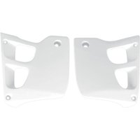 HO02625#041 - HO02625#041 - UFO Radiator Scoops - Honda CR125 1991-92, CR250 1990-91 - White