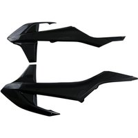 Image of KT04061#001 - KT04061#001 - UFO Radiator Scoops - KTM EXC 2017-18 - Black